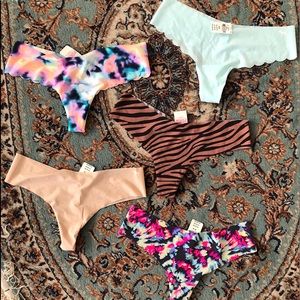 victoria’s secret pink panties thong underwear